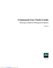 Netscape NETSCAPE MANAGEMENT SYSTEM 6.2 - COMMAND-LINE Manual
