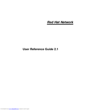 Red Hat LINUX ADVANCED SERVER 2.1 - User Reference Manual