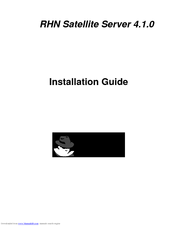Red Hat RHN SATELLITE SERVER 4.1.0 Installation Manual