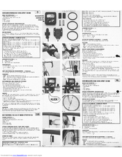 Sigma Sport BC 300 Instructions For Use