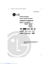 LG SH92PB-F Owner's Manual