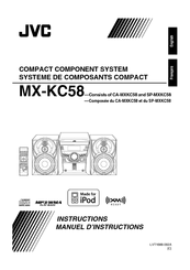 JVC MX-KC58 Instructions Manual
