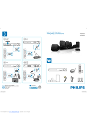 Philips HTS3372D/F7B Quick Start Manual