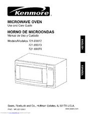 Kenmore 6907 - 7 Cubic Feet Counter Top Microwave Use And Care Manual