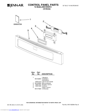 Jenn-Air JMC8130DDR10 Parts List
