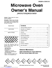 LG JMC8127DDS Owner's Manual