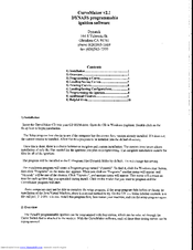 DYNATEK CURVEMAKER V21 Manual