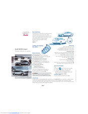 AUDI Audi S6 Quick Reference Manual