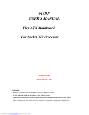 JETWAY 613DFR1A User Manual