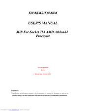 JETWAY K8M8M User Manual