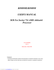 JETWAY K8M8MSR1A User Manual
