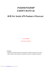 JETWAY P4XDMP User Manual