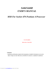 JETWAY S446 User Manual