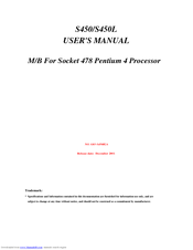 JETWAY S450L User Manual
