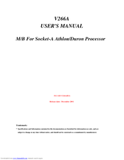 JETWAY V266AR1A User Manual