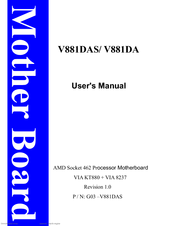 JETWAY V881DA User Manual