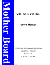 JETWAY V881DASR1A User Manual