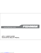 FISHMAN AFX DELAY Manual