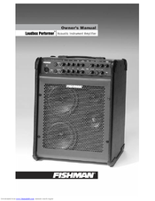FISHMAN LOUDBOX PERFORMER - ANNEXE 324 Owner's Manual