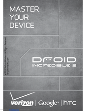 HTC DROID INCREDIBLE 2 by Verizon Quick Start Manual