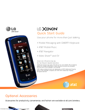 LG AT&T Xenon Quick Start Manual