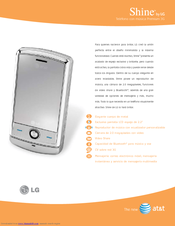LG CU720 Shine Especificaciones