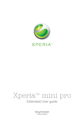 Sony Ericsson Xperia Mini Pro Extended User Manual