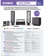 Yamaha HTR-6140BL Specifications