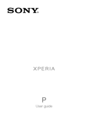 Sony Xperia P LT22i User Manual