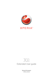 Sony Ericsson Xperia X2a Extended User Manual