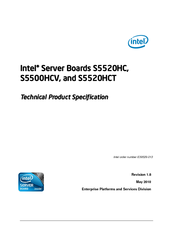 Intel S5500hcv Manuals Manualslib