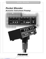 FISHMAN POCKER BLENDER Manual