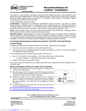DH Instruments MOLBLOC Installation Instructions