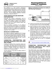 Dh Instruments MOLBLOC-S Instruction Sheet