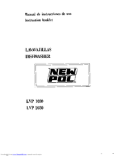 NEW POL LVP 1030 Instruction Booklet