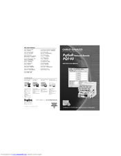 CARLO GAVAZZI PQT-90 Instruction Manual