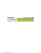 NOVELL APPARMOR - AND Admin Manual