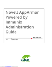 NOVELL APPARMOR 1.2 Administration Manual