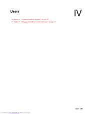 NOVELL GROUPWISE 7 - USERS Manual