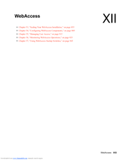 NOVELL GROUPWISE 7 WEBACCESS Manual