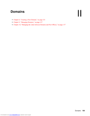 NOVELL GROUPWISE 7 - DOMAINS Manual
