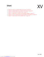 Novell GROUPWISE 8 - CLIENT Manual