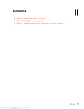 NOVELL GROUPWISE 8 - DOMAINS Manual