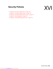 NOVELL GROUPWISE 8 - SECURITY POLICIES Manual