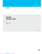 NOVELL IDENTITY AUDIT 1.0 Manual