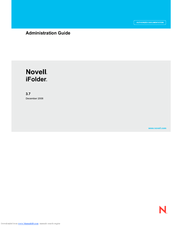 NOVELL IFOLDER 3.7 - SECURITY ADMINISTRATION Administration Manual