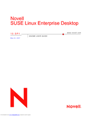 NOVELL SUSE LINUX ENTERPRISE DESKTOP 10 SP1 GNOME Manual