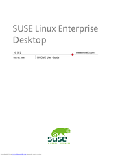 NOVELL LINUX ENTERPRISE DESKTOP 10 SP2 - GNOME 08-05-2008 Manual