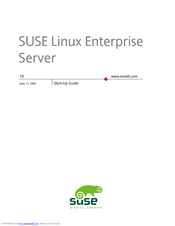 NOVELL LINUX ENTERPRISE SERVER 10 - START-UP GUIDE 06-12-2006 Manual