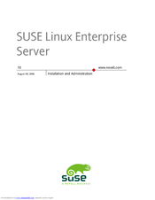 NOVELL LINUX ENTERPRISE SERVER 10 - INSTALLATION AND ADMINISTRATION 04-08-2006 Installation Manual